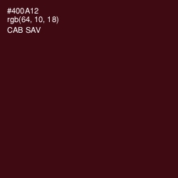 #400A12 - Cab Sav Color Image